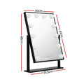 Embellir Hollywood Makeup Mirror 30x48cm LED Light Tabletop Rotation