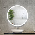 Embellir 90cm LED Wall Mirror Round Bathroom Makeup Vanity