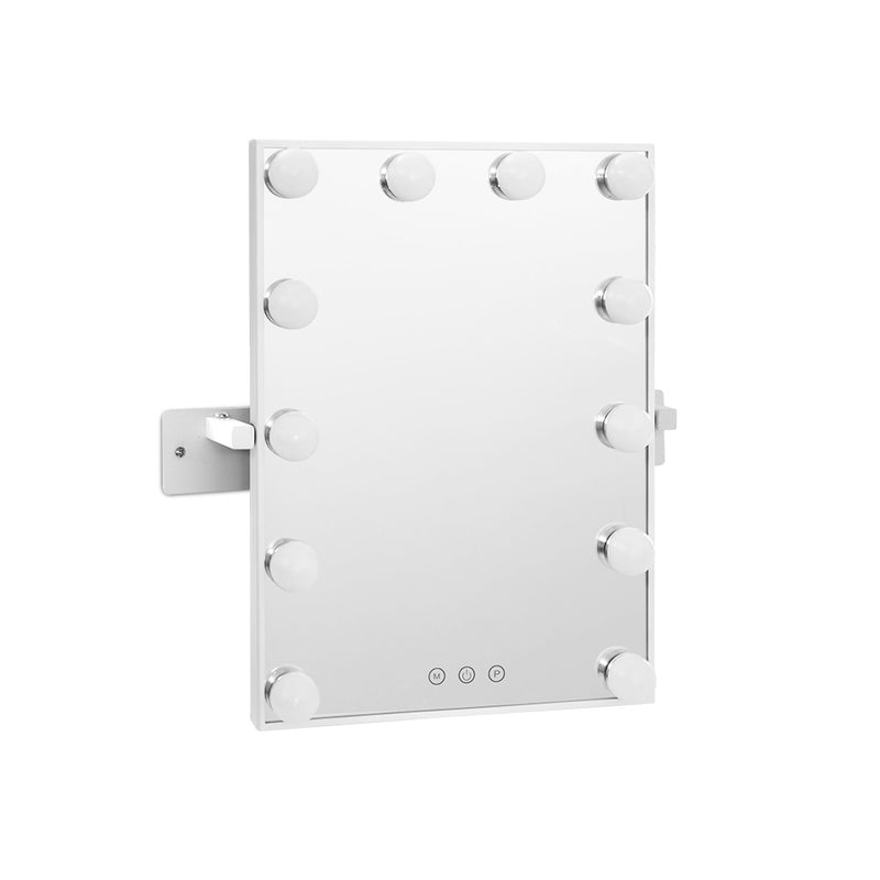 Embellir Hollywood Mirror 12 LED Bulbs Vanity Makeup Wall Light