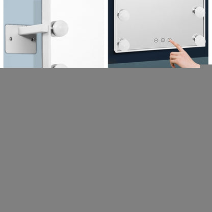 Embellir Hollywood Wall mirror Makeup Mirror With Light Vanity 12 LED Bulbs