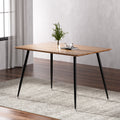 Artiss Dining Table 4 Seater 120CM Wooden Rectangular