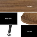 Artiss Dining Table 4 Seater 120CM Wooden Rectangular
