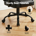 Artiss Massage Office Chair Executive Black PU Leather Gaming