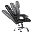 Artiss Massage Office Chair High Back Black Computer Chairs