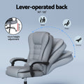Artiss Office Chair 4-Point Massage Ergonomic Recline PU