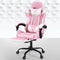 Artiss Gaming Office Chair 2 Point Massage Footrest Pink