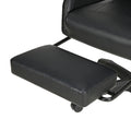 Artiss Gaming Office Chair Massage 6 Point LED Footrest Black