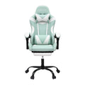 Artiss Ergonomic Gaming Office Chair with 2 Point Message Mint Green