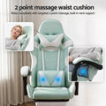 Artiss Ergonomic Gaming Office Chair with 2 Point Message Mint Green