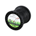 Giantz 100M Whipper Snipper Line 2.4mm Star Nylon Black