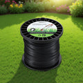 Giantz 100M Whipper Snipper Line 2.4mm Star Nylon Black