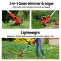 Giantz 20V Cordless Line Trimmer Grass Cutter Whipper