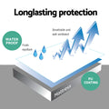 Giselle Bedding Mattress Protector KING Size Waterproof