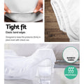 Giselle Mattress Protector Single Waterproof Bed Cover