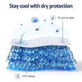 Giselle Cooling Mattress Protector Waterproof Single Deep Pocket