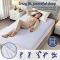 Giselle Cooling Mattress Protector Waterproof Single Deep Pocket
