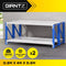 Giantz 2x 0.9M Garage Shelving Workbench Warehouse Rack Blue& Grey