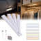 Artiss 4-Pack 25cm Motion Sensor Under Cabinet Lights, LED Closet Light with 5 Colors Dimmable
