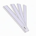Artiss 4-Pack 25cm Motion Sensor Under Cabinet Lights, LED Closet Light with 5 Colors Dimmable