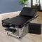 Zenses Massage Table 70cm 3 Fold Portable Aluminium Black