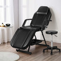 Zenses 3-Fold Massage Table Adjustable Salon Bed Black