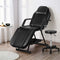 Zenses 3-Fold Massage Table Adjustable Salon Bed Black