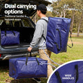 Artiss Moving Bags 5 Pack Heavy Duty Waterproof Blue Large