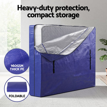 Atirss Mattress Bag Easy Moving Waterproof Storage Dust Cover Protector Queen