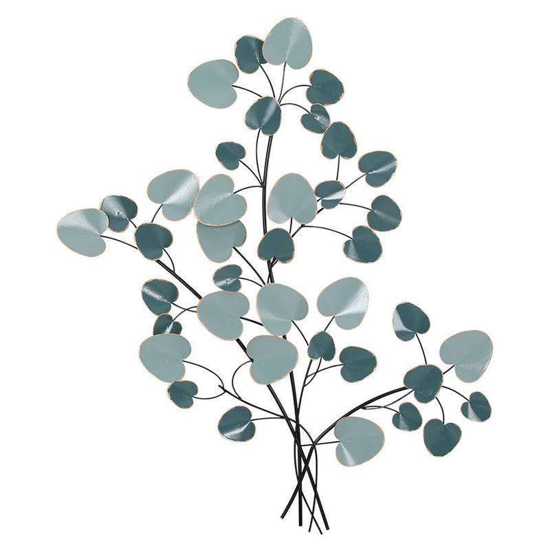 Artiss Metal Wall Art Tree of Life Leaf Blue Home Decor Hanging