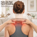 Livemor Neck Massager with Heat Pillow Shiatsu Shoulder Back Massager Pain Relief Tissue Kneading