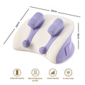 Livemor Neck & Shoulder Massage Pillow with Heat, Cordless 4D Kneading Massager for Home & Office