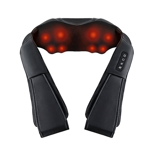 Livemor Neck Massager 8 Nodes Heated Electric Pulse