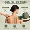 Livemor Electric Neck Massager with Heat for Shoulder,Back Wireless Massage | 4D Shiatsu Kneading Massager with Heat, Cordless Portable Muscle Relaxer, Soothes Shoulder Tension for Home, Office, and Car