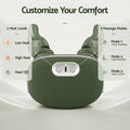 Livemor Electric Neck Massager with Heat for Shoulder,Back Wireless Massage | 4D Shiatsu Kneading Massager with Heat, Cordless Portable Muscle Relaxer, Soothes Shoulder Tension for Home, Office, and Car
