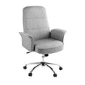 Artiss Grey Fabric Office Chair Computer Desk Chair