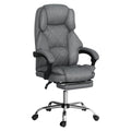 Artiss Office Chair Footrest Grey Executive