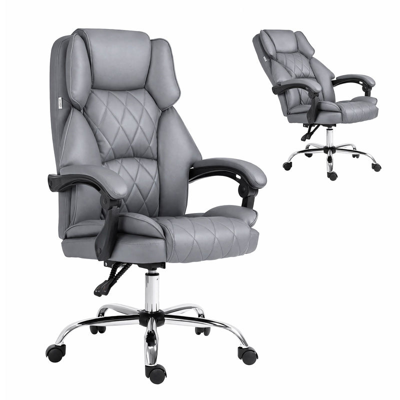Artiss Executive Office Chair Recliner Grey