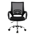 Artiss Mesh Office Chair Mid Back Black
