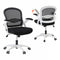Artiss Mesh Office Chair Mid Back Black