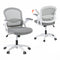 Artiss Mesh Office Chair Mid Back Grey