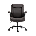Artiss Executive Office Chair Mid Back Brwon