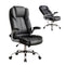 Artiss Executive Office Chair Black Leather Tilt