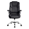 Artiss Executive Office Chair Black Leather Tilt