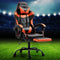 Artiss Gaming Office Chair Leather Orange Footrest Computer