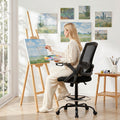 Artiss Drafting Stool Mesh Office Chair Black