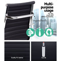 Artiss Office Chair High Back PU Leather Black Conference