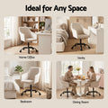Artiss Office Chair Velvet Cream