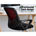 Artiss Drafting Stool Mesh Office Chair Black Standing Desk