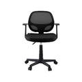 Artiss Mesh Office Chair Black Mid Back Computer Gaming Desk
