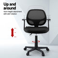 Artiss 2x Mesh Office Chair Computer Gaming Black Study Work